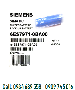 Pin nuôi nguồn Siemens CPU S7-400 lithium 3.6v 2400mAh chính hãng Made in Israel/ Germany
